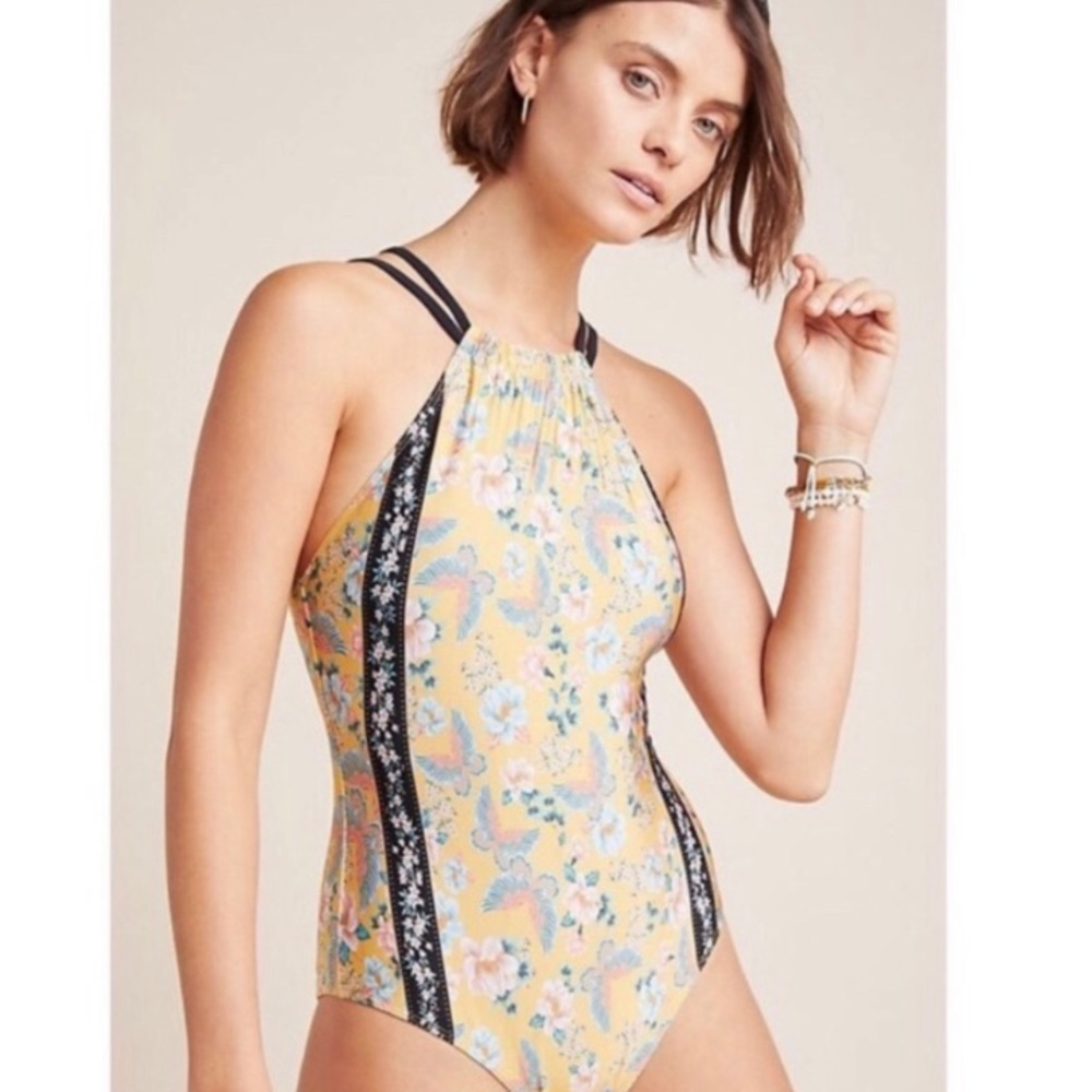 Anthro “Farm Rio” Chiara Bathing Suit - Picture 2 of 4